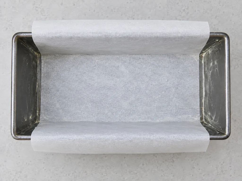 Heat the oven and line the pan. Start baking only after the oven reaches 350°F.